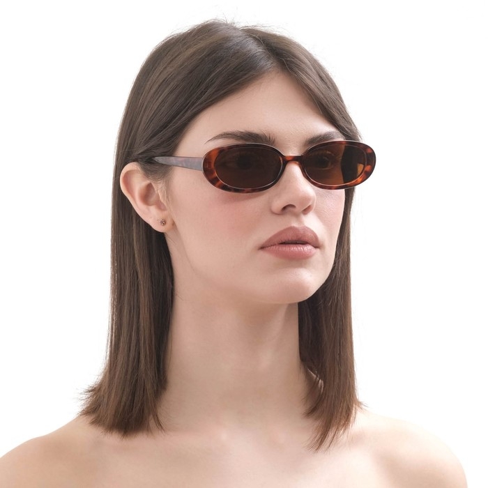 Очки солнечные женские OneSun, uv 380, дужка 13.6 см, ширина 14.3 см, линза 5.3 х 3 см Очки солнечные женские OneSun, uv 380, дужка 13.6 см, ширина 14.3 см, линза 5.3 х 3 см