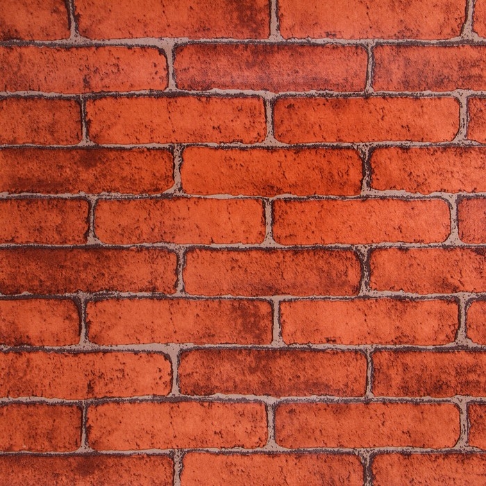 Пленка самоклеящаяся Кирпич коричневый 10м*45см Пленка самоклеящаяся Кирпич коричневый 10м*45см