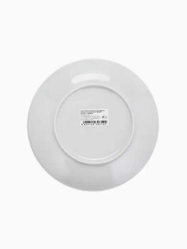 Тарелка керамическая &laquo;Держись лапками за счастье&raquo;, 20 см