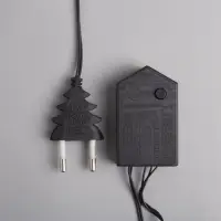 Гирлянда &laquo;Нить&raquo; 5 м с насадками &laquo;Шарики белые&raquo;, IP20, тёмная нить, 30 LED, свечение тёплое белое, 8 режимов, 220 В