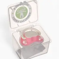 Соска-пустышка анатомическая, силикон, от 0 мес., розовая