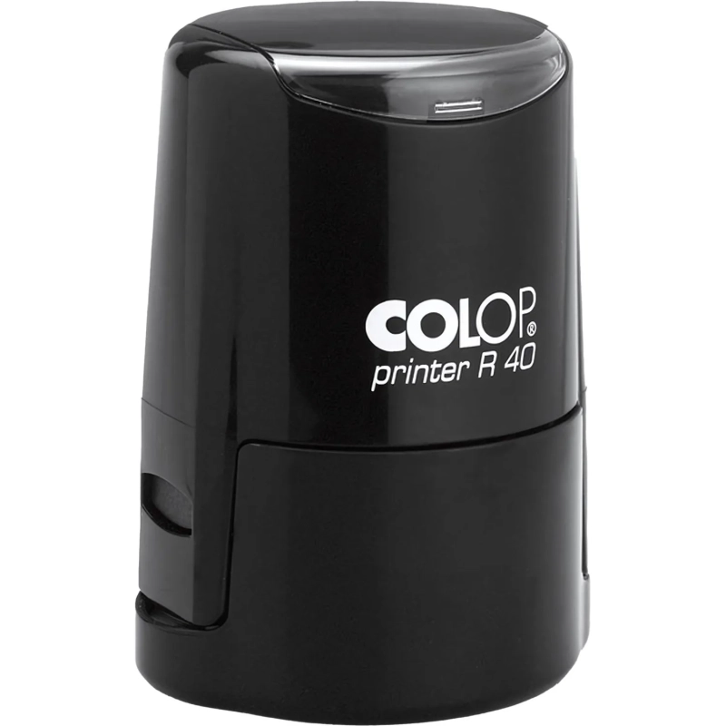 Оснастка для печати круг.с крышкой Pr. R40 черная Colop Австрия