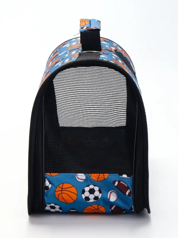 Сумка - переноска для животных &laquo;Спорт&raquo;, размер M, 40&times;21&times;27 см, голубая