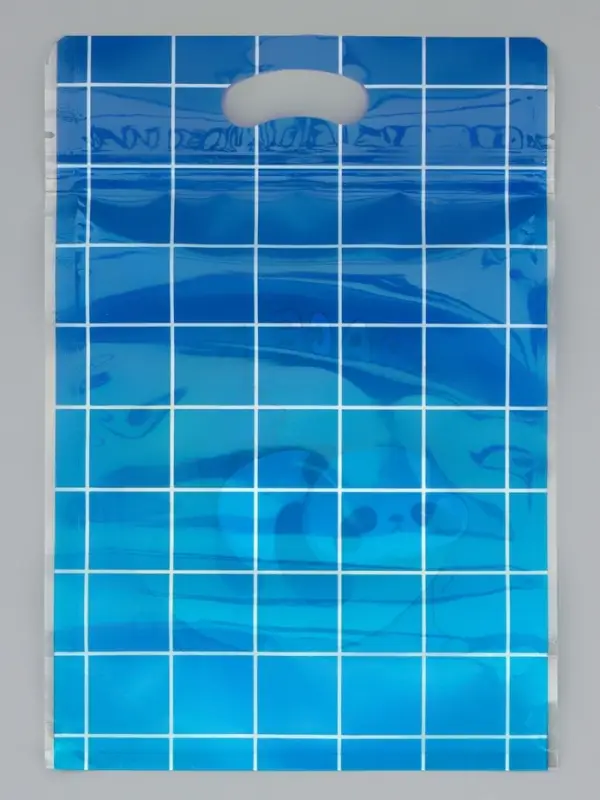 Пакет подарочный, с zip-lock застежкой, &laquo;Панда на луне&raquo;, 15&times;23&plusmn;1 см МИКС