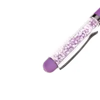 Ручка гелевая Calligrata &laquo;Стразы&raquo;, синий стержень, узел 0.5 мм, МИКС