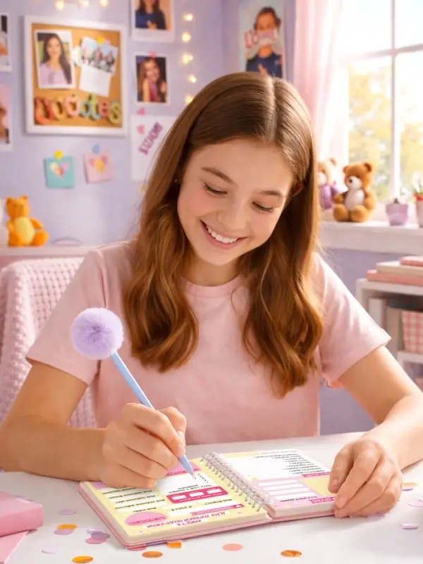 Книжное комплектное издание &laquo;Крутая девчонка&raquo;: 3 книги, ручка, брелок