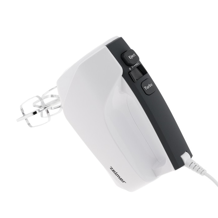 Миксер ручной Zelmer ZHM2550, ручной, 750 Вт, 5 скоростей, белый Миксер ручной Zelmer ZHM2550, ручной, 750 Вт, 5 скоростей, белый