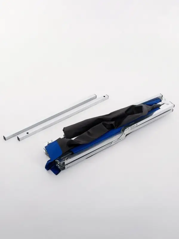 Стол для уличной торговли, складной, 200&times;70&times;70, синий