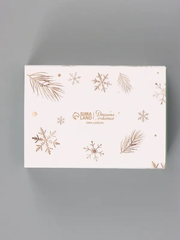 Коробка для 6 конфет &laquo;Желаю счастья&raquo;, 13.7&times;9.8&times;3.8 см