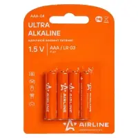 Батарейки LR03/AAA щелочные 4 шт. блистер