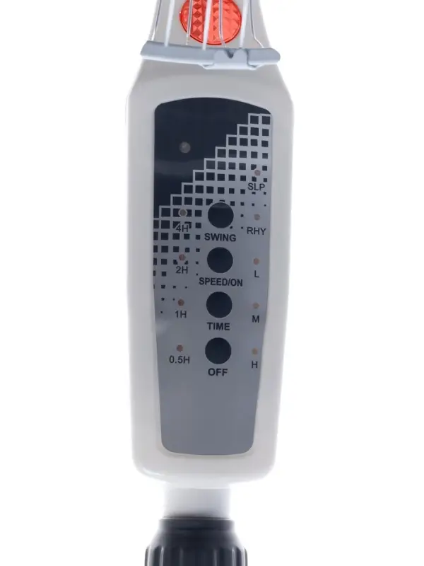 Вентилятор напольный Sakura SA-16G, осевой, 40 Вт, 40 см, 3 режима, таймер, с пультом, бело-серый