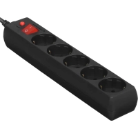 Сетевой фильтр Buro 500SH-3-B 3м (5 розеток) черный