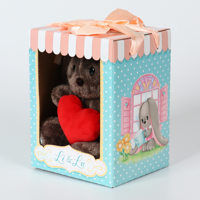 Мягкая игрушка «Влюблённый Lu», заяц, 25 см Мягкая игрушка «Влюблённый Lu», заяц, 25 см