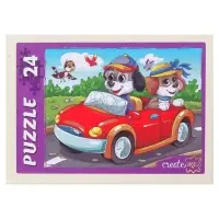 Пазлы &laquo;Истории щенков&raquo;, 24 элемента, МИКС