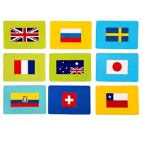 Карточная игра ГЕОДОМ &laquo;Флагомания&raquo;, 54 карточки