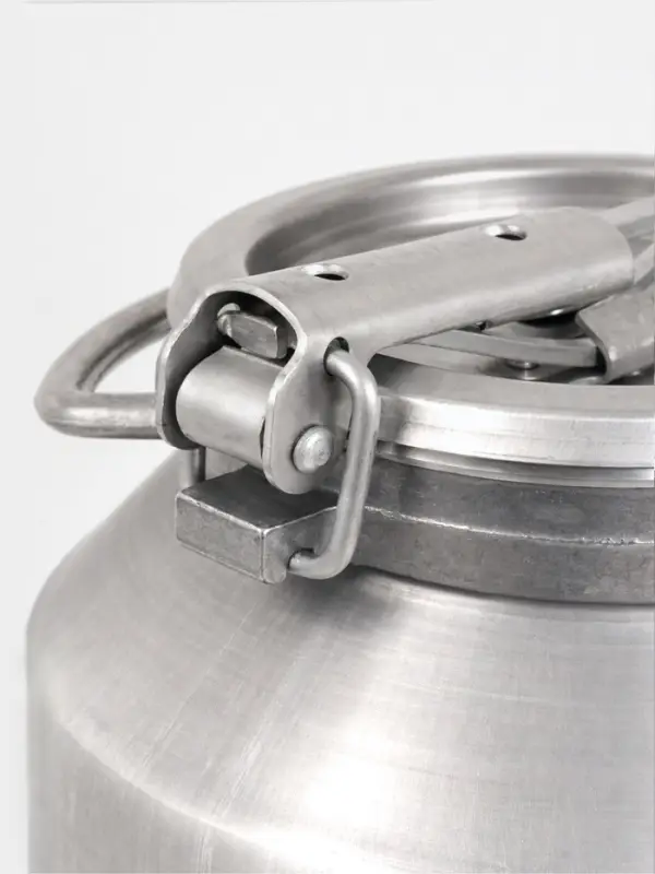 Бидон (фляга), 25 л, с крышкой, алюминий марки А5, толщина 2.4 мм