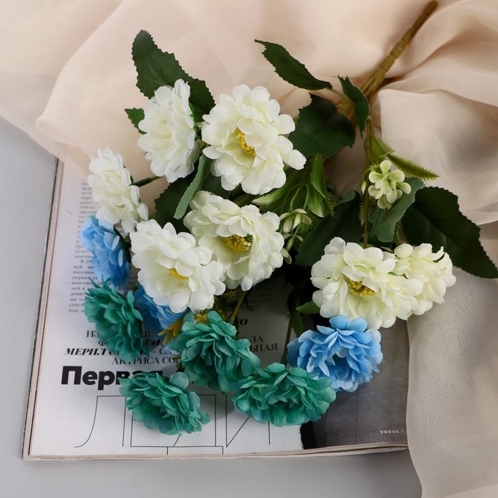 Букет Букет "Пеларгония пышная" 5х29 см, микс