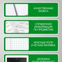 Предметная тетрадь по биологии Hatber &laquo;Гармония&raquo;, 48 листов, в клетку, со справочным материалом, обложка из мелованного картона
