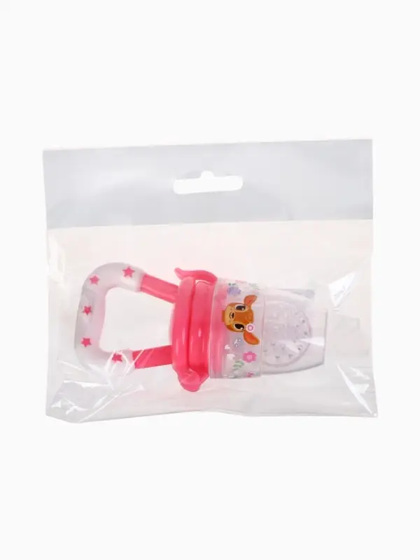 Ниблер для прикорма, от 5 мес., с силиконовой сеточкой, размер М &laquo;Оленята&raquo;