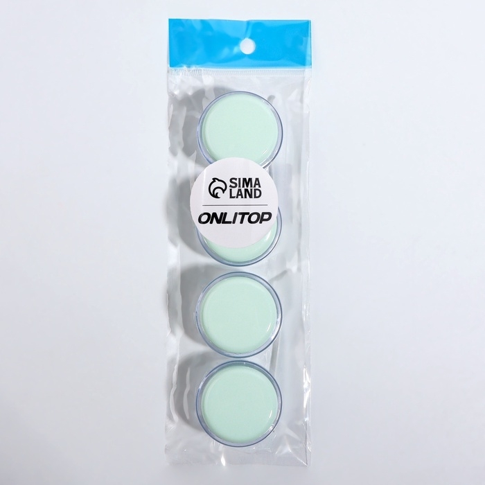 Набор для хранения, 6 предметов, 10 мл, цвет прозрачный/зелёный Набор для хранения, 6 предметов, 10 мл, цвет прозрачный/зелёный