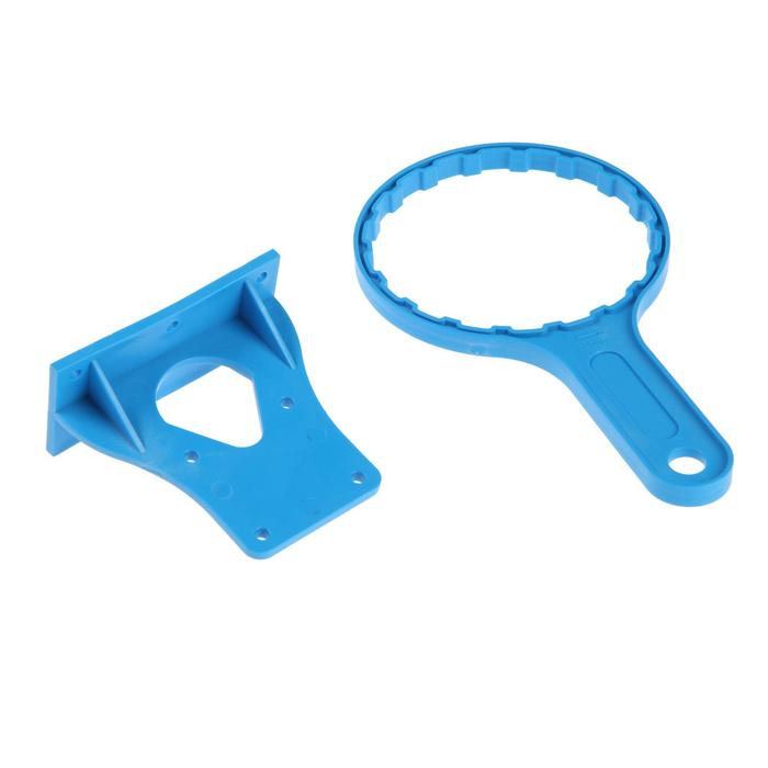 Корпус для фильтра ITA F20121-1/2, 21, 1/2 Корпус для фильтра ITA F20121-1/2, 21, 1/2", ключ и крепеж с воздушником, прозрачный