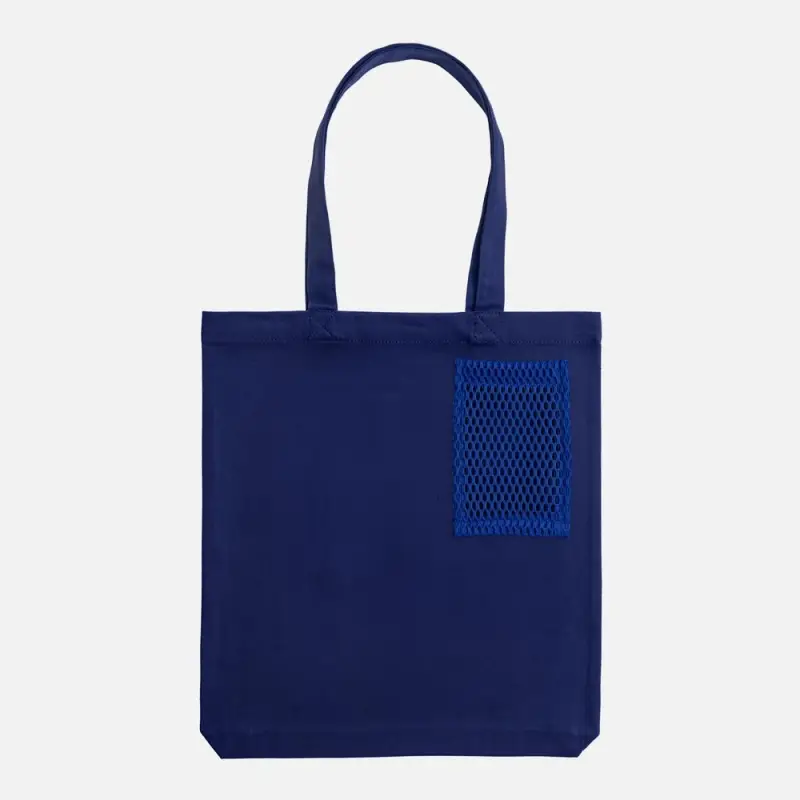 Карман из крупной сетки Pose, оранжевый неон