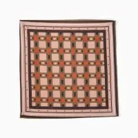 Платки носовые мужские Этель 30*30 см,(набор 12 шт,) цв. св. коричневый, рис. МИКС, 100% хл