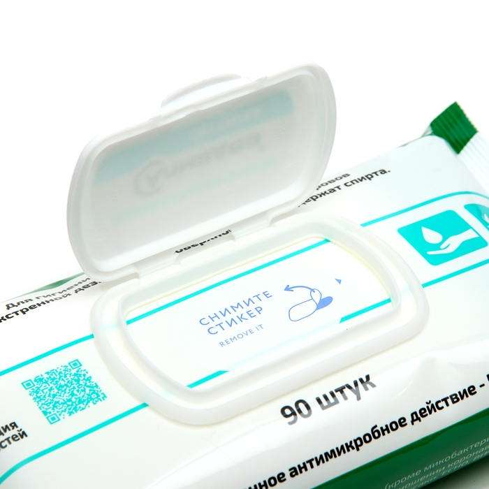 Салфетки влажные Алмадез-Оптима, 90 шт Салфетки влажные Алмадез-Оптима, 90 шт