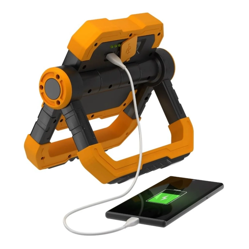 Фонарь прожектор рабочий аккумуляторный светодиодный ФОТОН WPВ-7800 (20W)