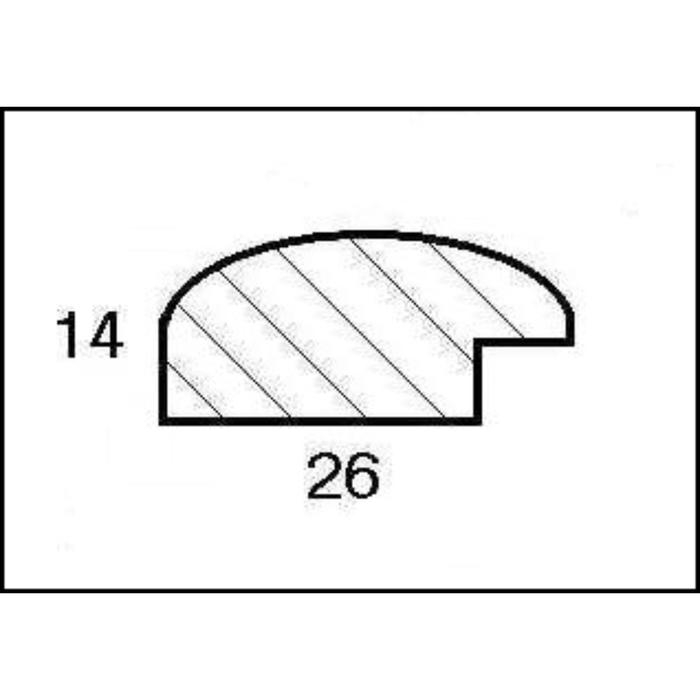 Рама для картин (зеркал) 18 х 24 х 2,6 см, дерево, Berta белая Рама для картин (зеркал) 18 х 24 х 2,6 см, дерево, Berta белая