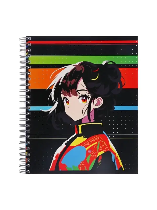Набор тетрадей Calligrata &laquo;Аниме. Яркий стиль&raquo;, 3 штуки, 96 листов, на гребне, обложка из мелованного картона
