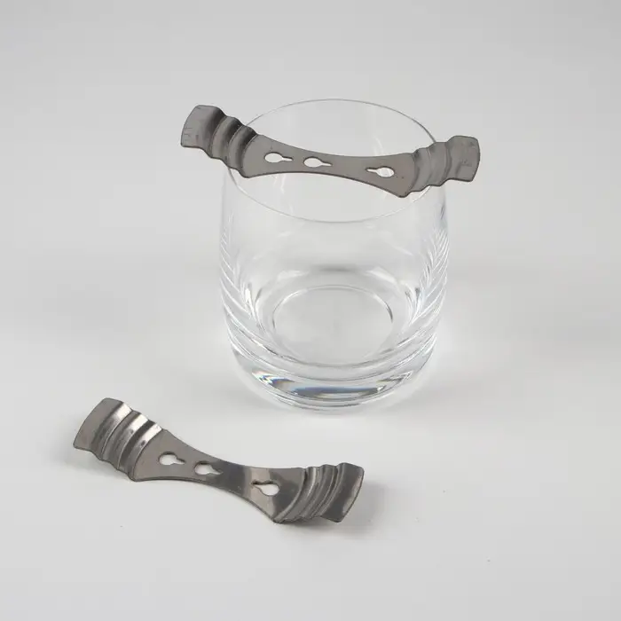 Держатель для фитиля Candle diy, металл, диам. отверстия 0.6 см, 10×2.5 см