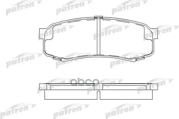 Колодки Тормозные Toyota Land Cruiser 92- Задн. PATRON арт. PBP1021