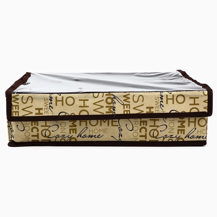 Органайзер для хранения 24 ячейки с крышкой Органайзер для хранения 24 ячейки с крышкой "Милый дом", 34 х 28 х 10 см