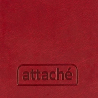 Еженедельник датированный 2026 АТТАСНЕ 64л, 90х160мм, карм.гор., Сиам бордо