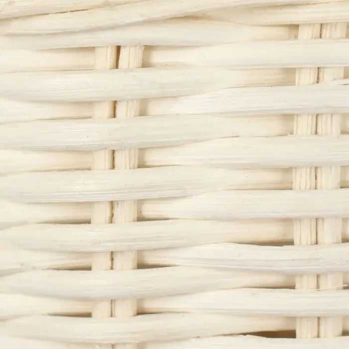 Корзина плетёная для хранения Splet, ротанг, с ручкой, бежевая, набор 3 шт.