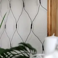 Гирлянда &laquo;Сеть&raquo; 2&times;2 м, IP20, тёмная нить, 224 LED, 8 режимов, 220 В, свечение синее