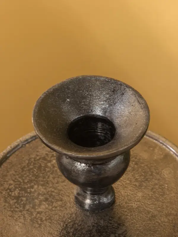 Подсвечник "Ретро серия Барселона" алюминий  13х13х15 см