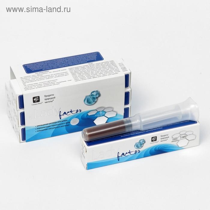 Гель LadyFactor, для женского здоровья, 6 шприц-монодоз по 5 мл Гель LadyFactor, для женского здоровья, 6 шприц-монодоз по 5 мл