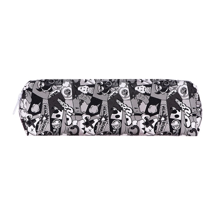 Пенал школьный Пенал школьный "Комикс", на молнии, МИКС