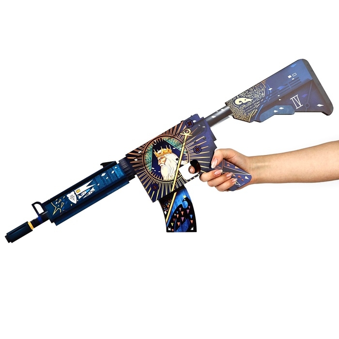 Деревянное оружие, детское сувенирное «Император», автомат, пистолет, нож охотничий, набор 3 шт Деревянное оружие, детское сувенирное «Император», автомат, пистолет, нож охотничий, набор 3 шт