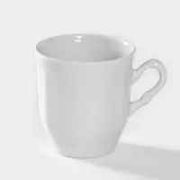 Кружка Добрушский завод &laquo;Школьная. Бельё&raquo;, 250 мл, фарфор, белая