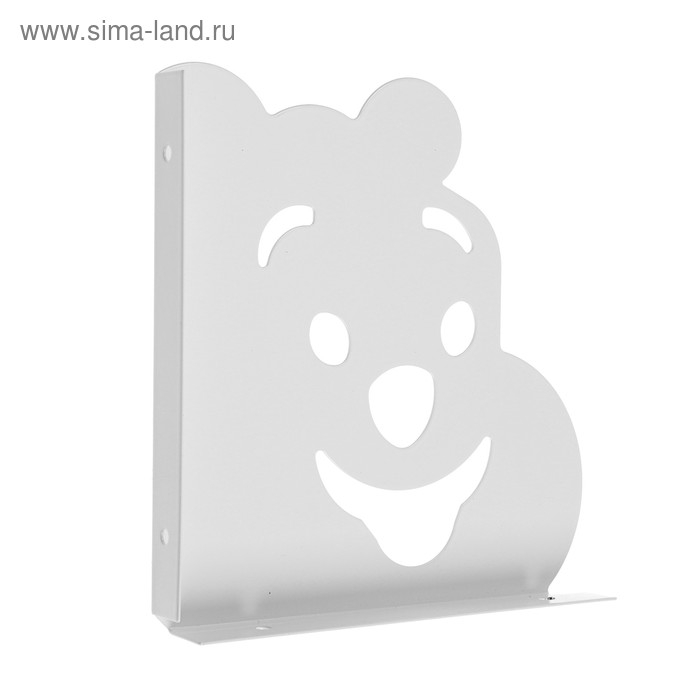 Кронштейн  Кронштейн "Мишка" 180х180 мм, белый,10 шт