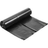Мешки для мусора ПВД 280л 110мкм 10шт/рул черные 90x140см Amigo