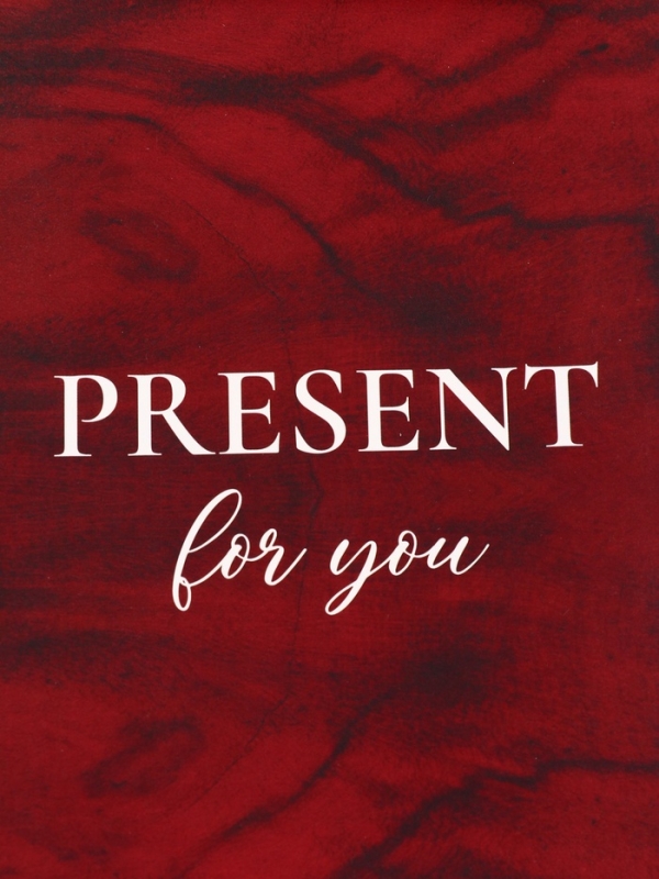 Пакет подарочный с широким дном,"Present", 25 × 19 × 18 см