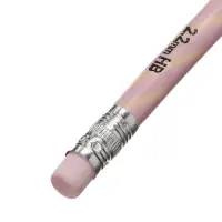 Карандаш чернографитный ErichKrause Prima Cat круглый, с ластиком, HB, в тубусе, МИКС