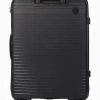Чемодан на колесах 24", кодовый замок, 40&times;24&times;65 см, чёрный