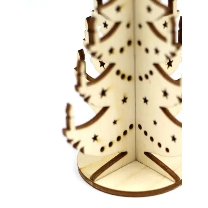 Модель из дерева &laquo;Ёлка сборная №6&raquo;