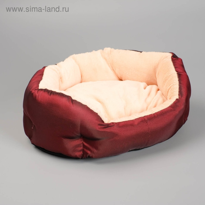 Лежанка для животных  Лежанка для животных "Комфорт" 38 х 25 х 14 см, тафта, микс цветов