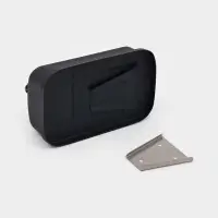 Диспенсер для жидкого мыла Stölz, механический, 800 мл, нержавеющая сталь, чёрный Диспенсер для жидкого мыла Stölz, механический, 800 мл, нержавеющая сталь, чёрный